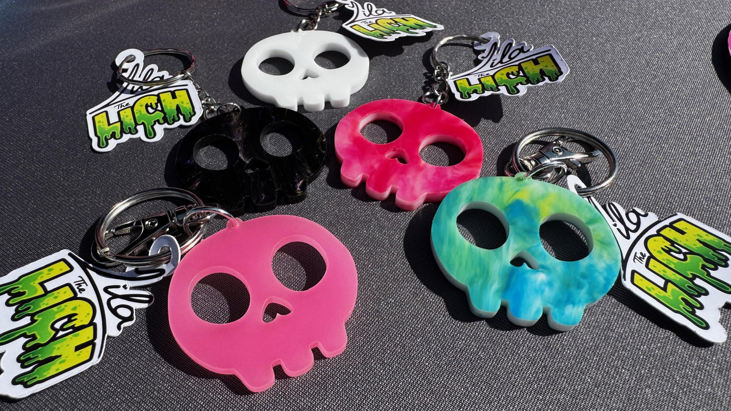 Skull 2D Keychain