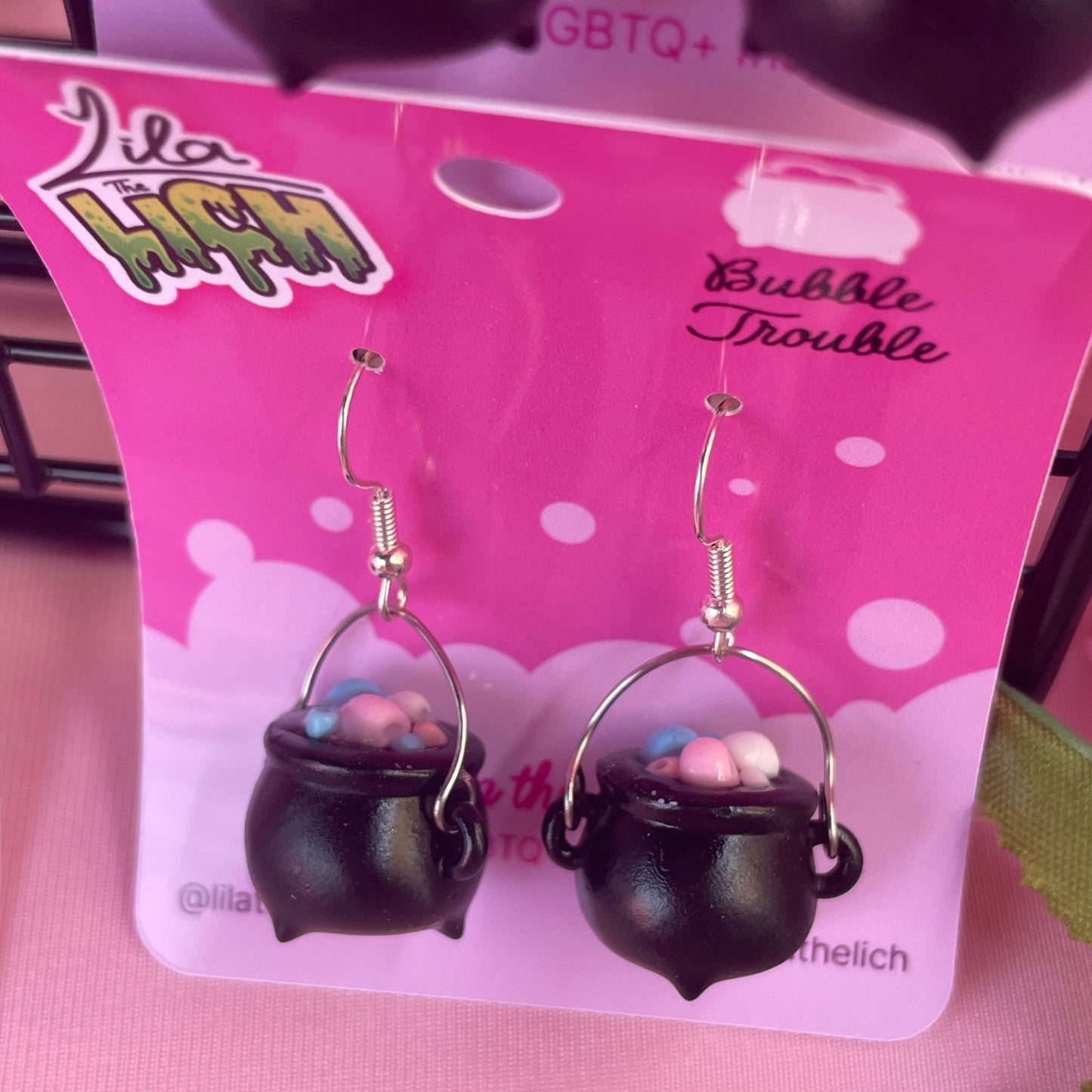 Pride Cauldron Earrings