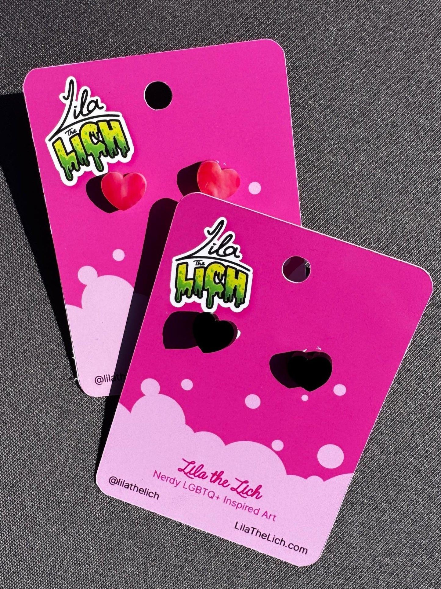 2D Stud Earrings