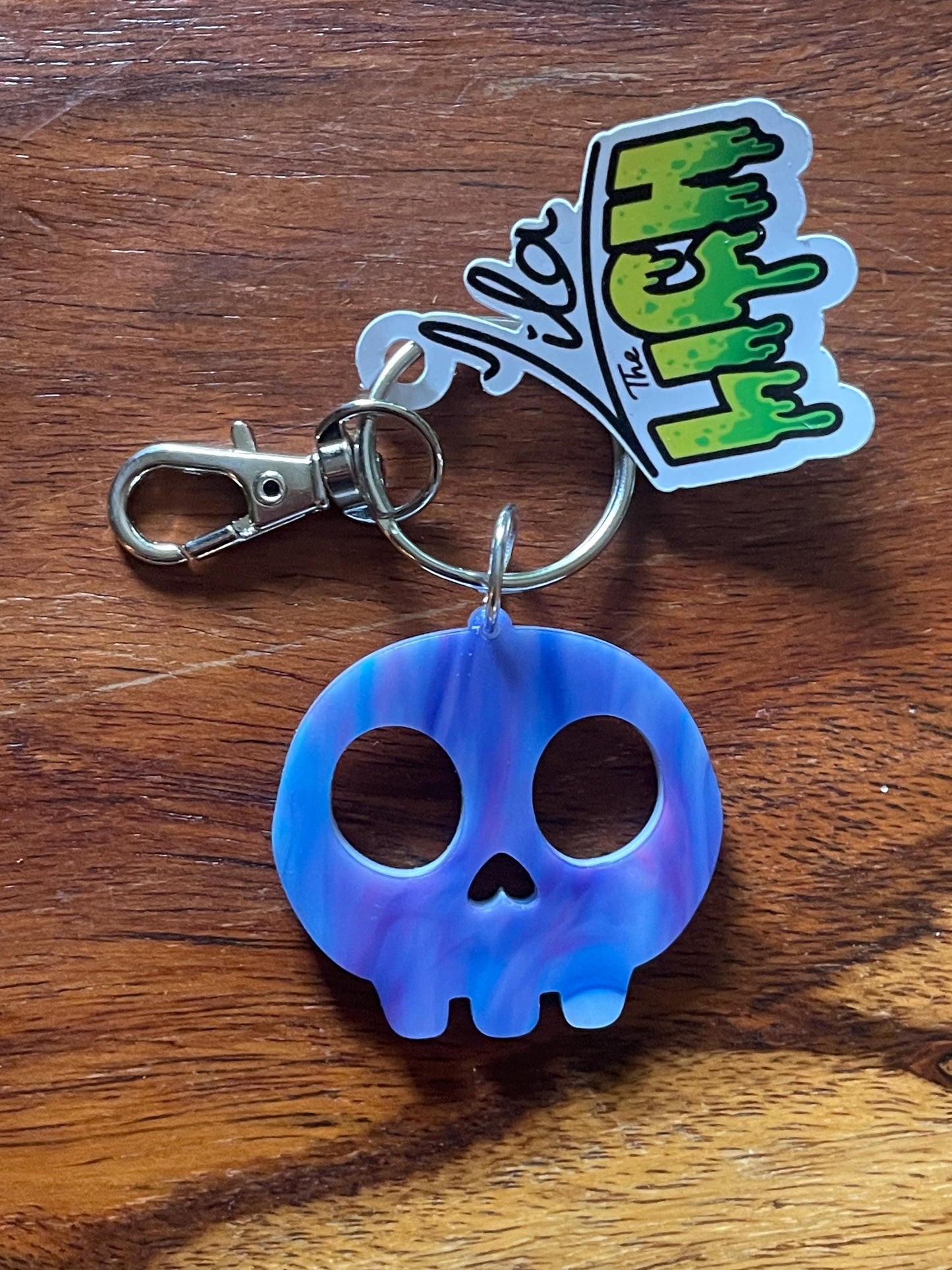 Skull 2D Keychain