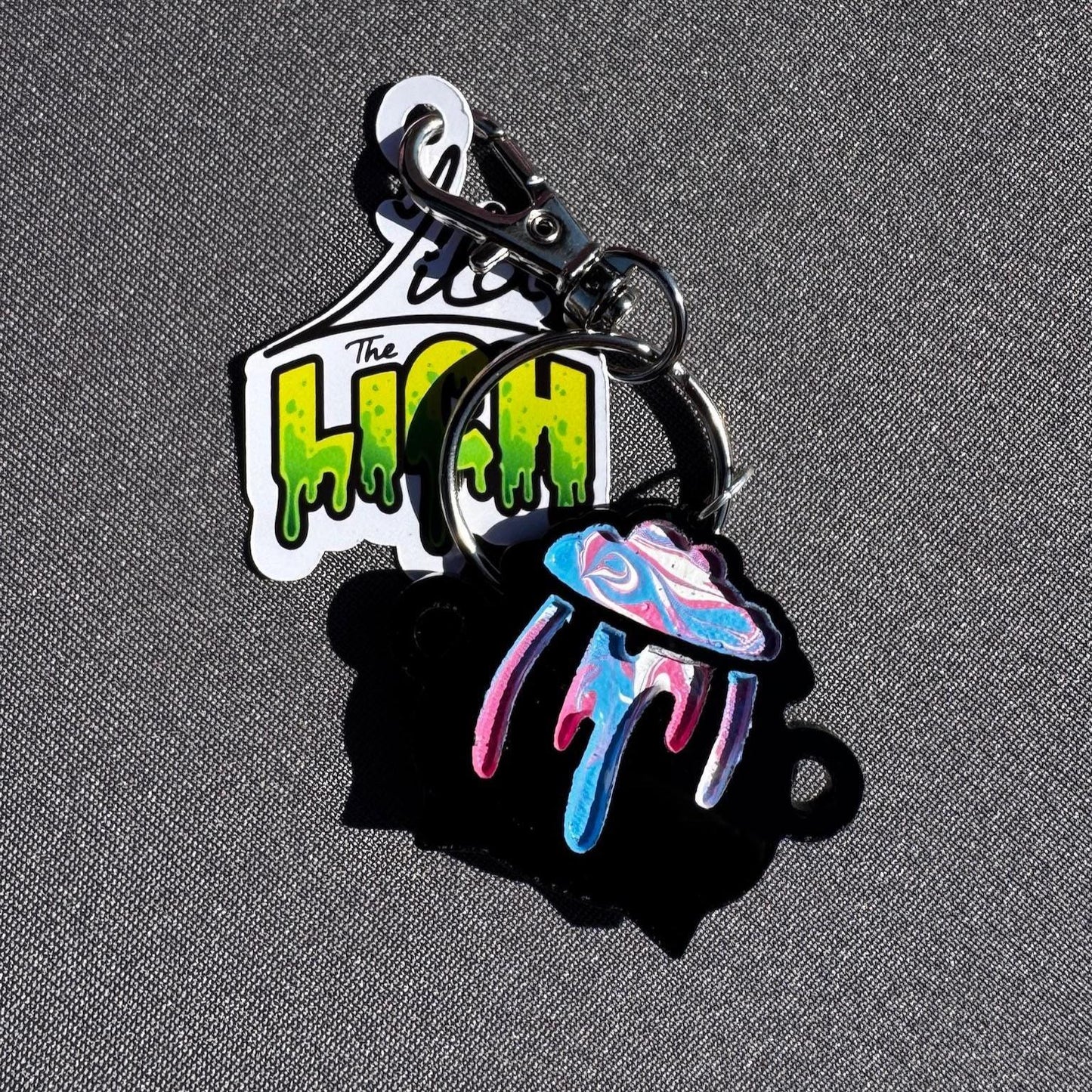 Pride Cauldron 2D Keychain