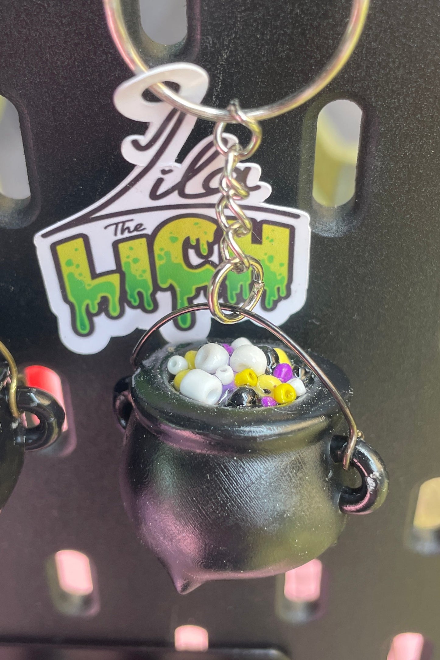 Pride Cauldron Keychain