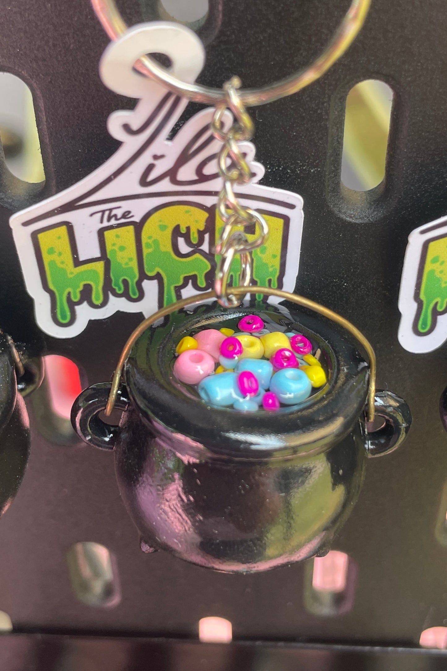 Pride Cauldron Keychain