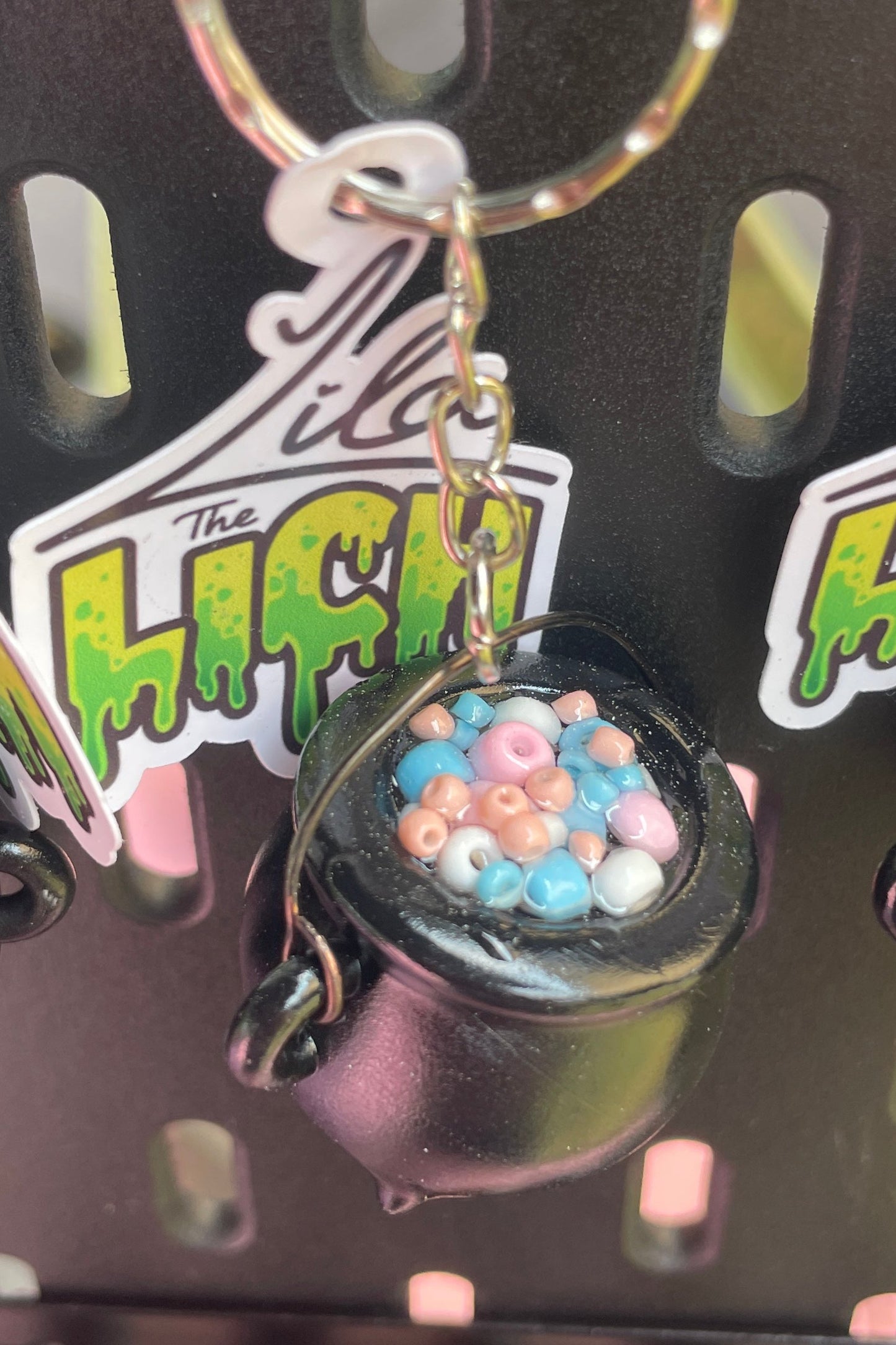 Pride Cauldron Keychain