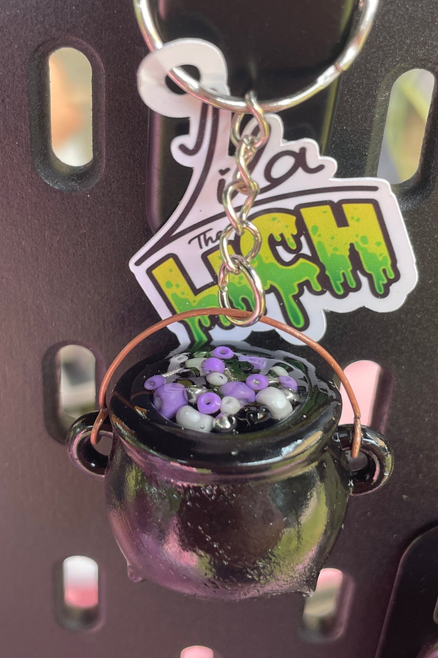 Pride Cauldron Keychain