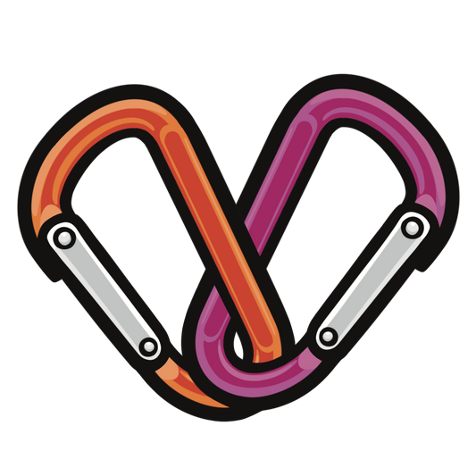Lesbian Carabiners | Sticker