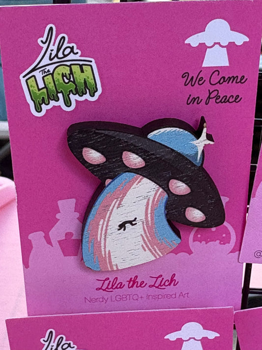 Trans UFO | 2D Pin
