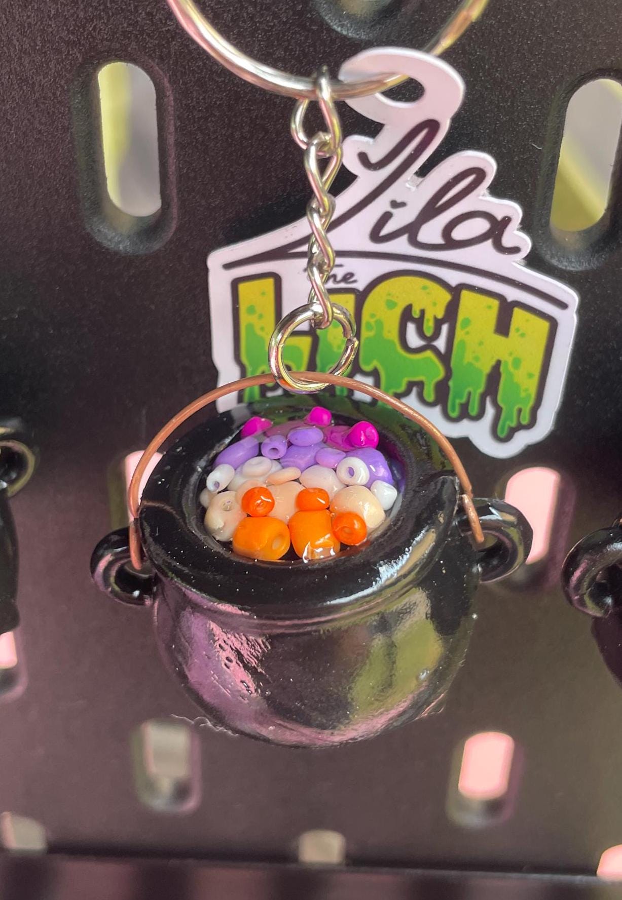 Pride Cauldron Keychain