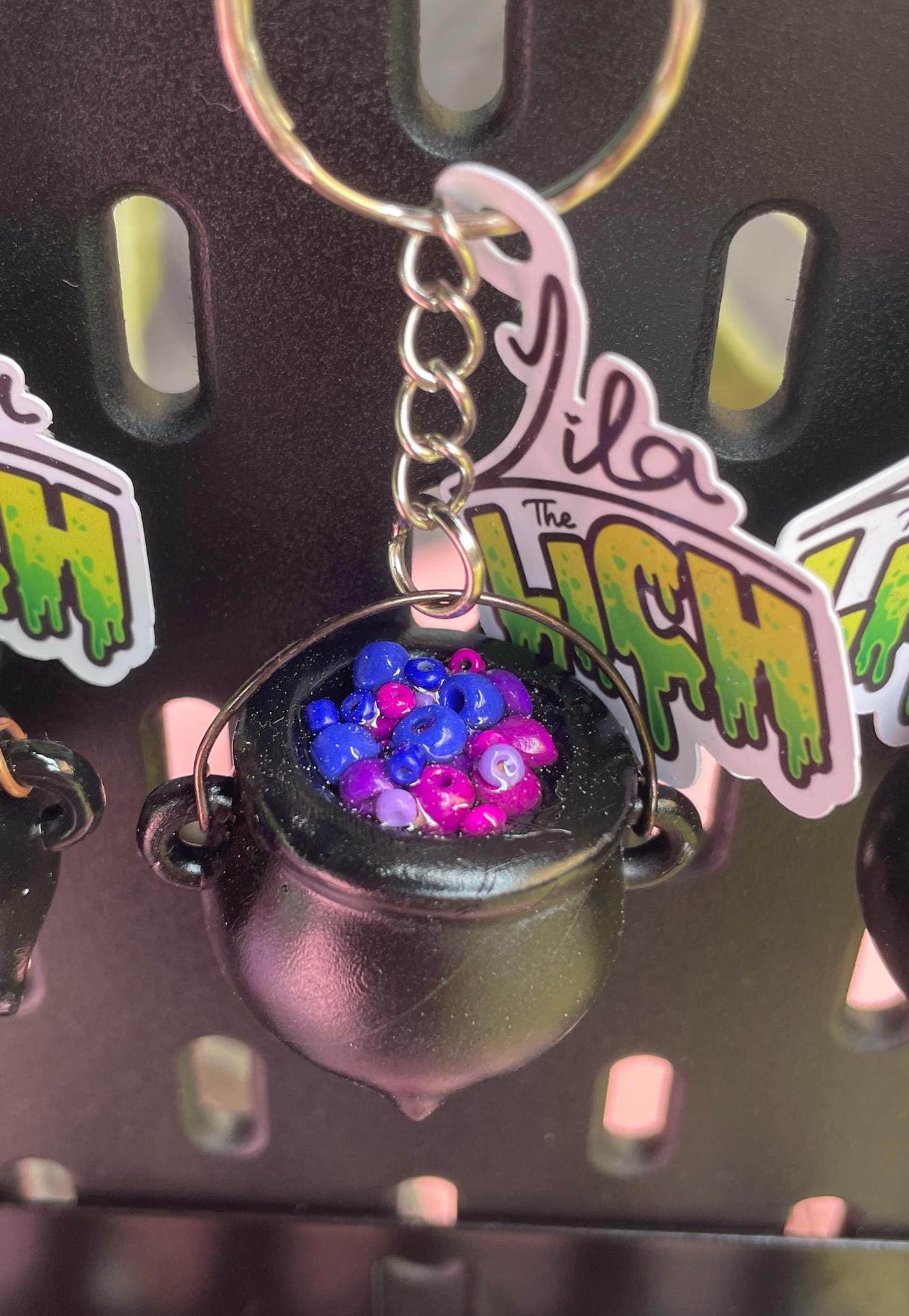 Pride Cauldron Keychain