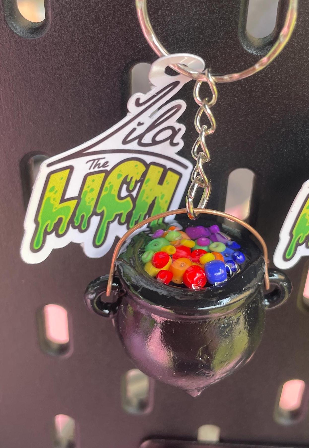 Pride Cauldron Keychain