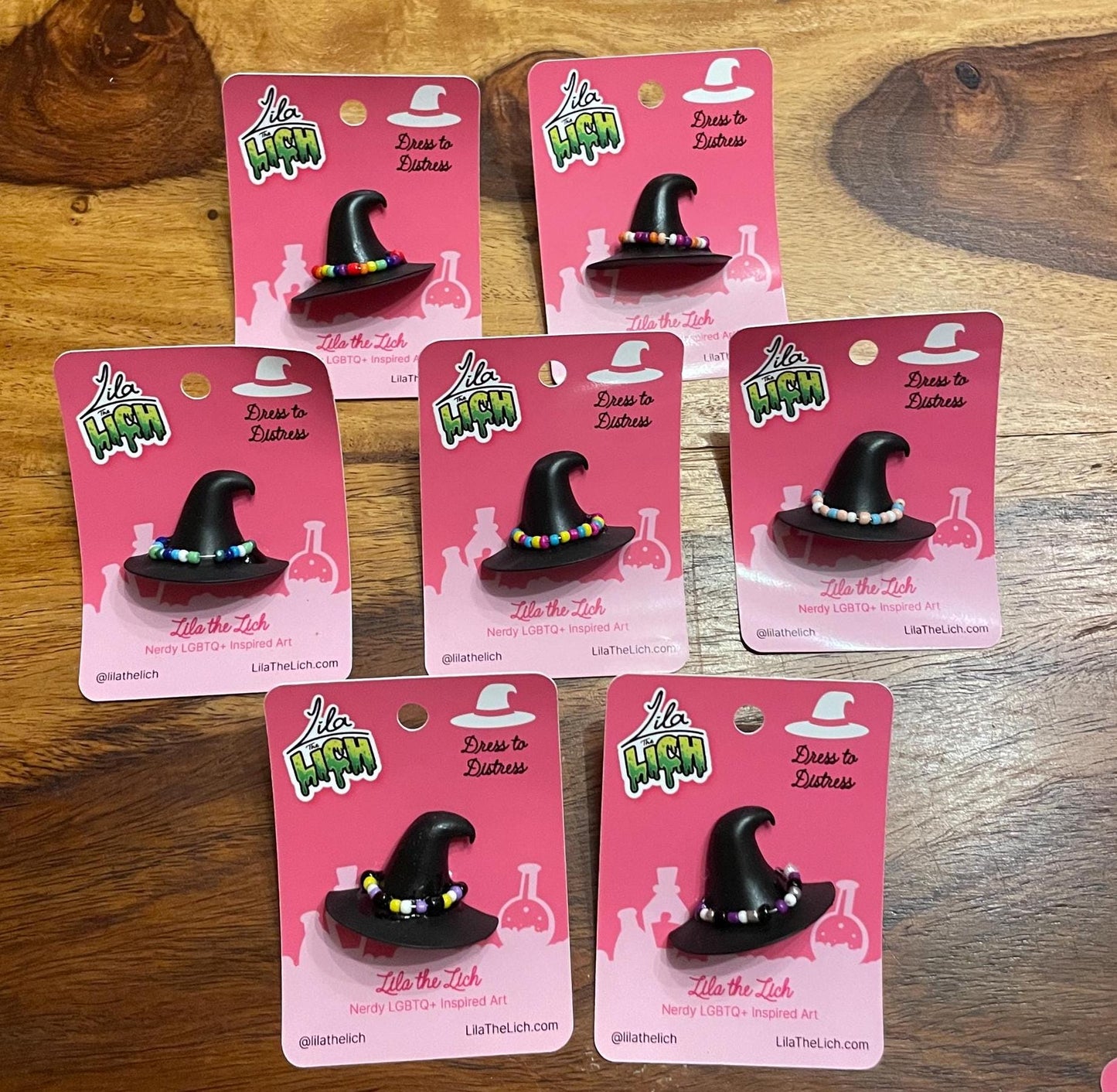 Witch Hat Pride Pins