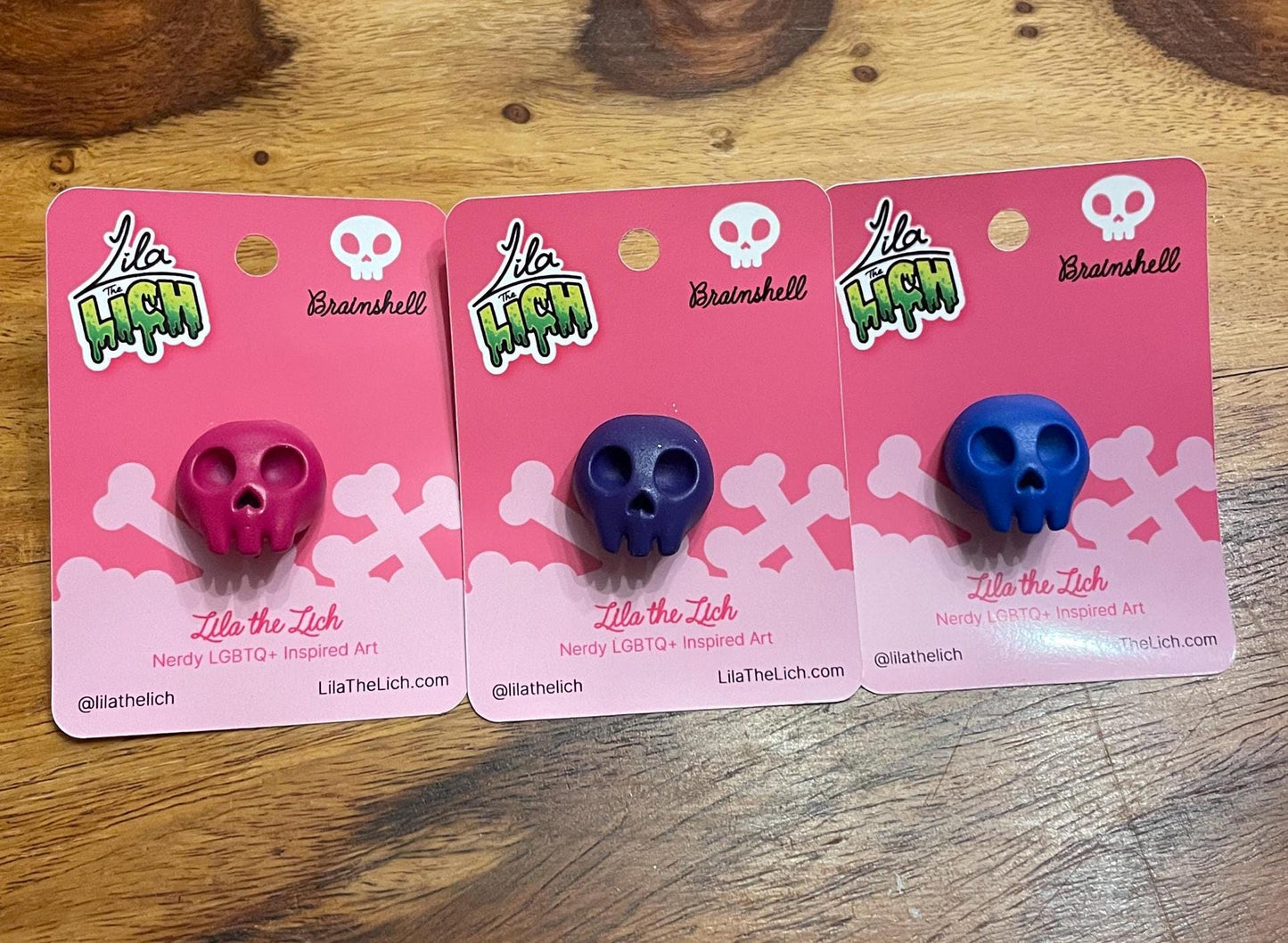 Skull Pride Pins