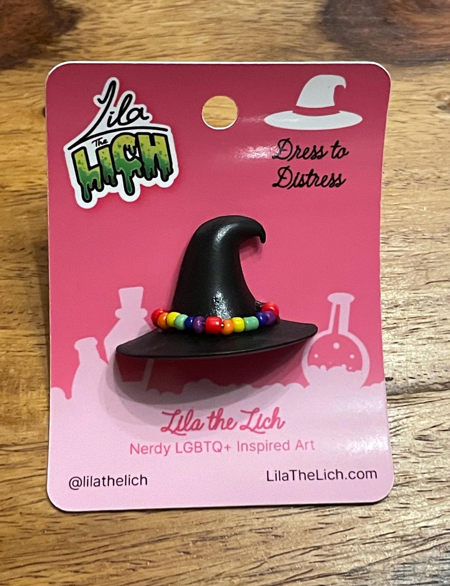 Witch Hat Pride Pins