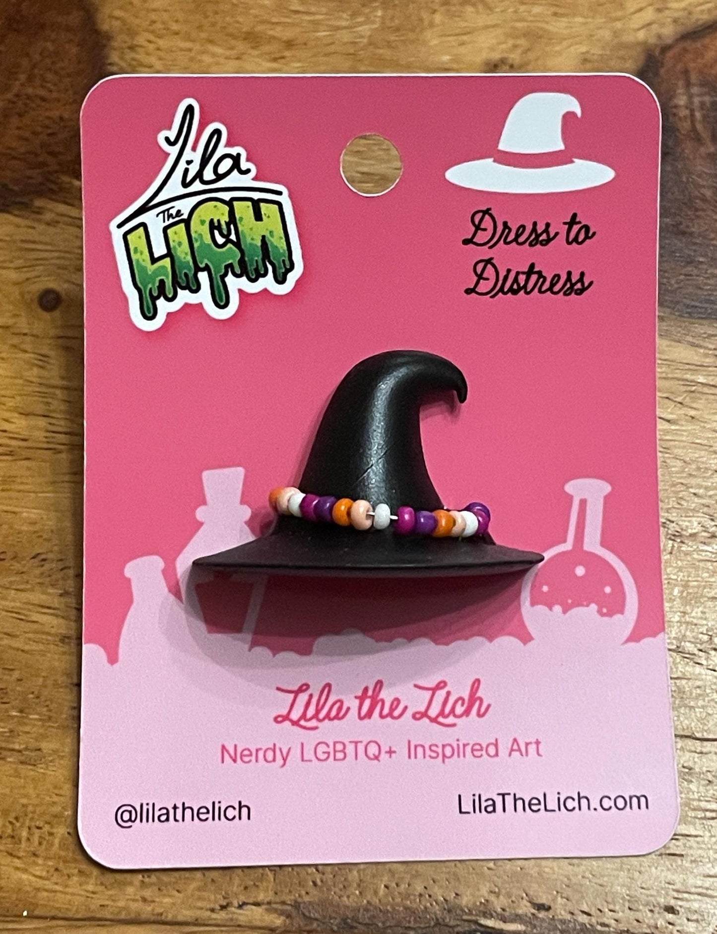 Witch Hat Pride Pins