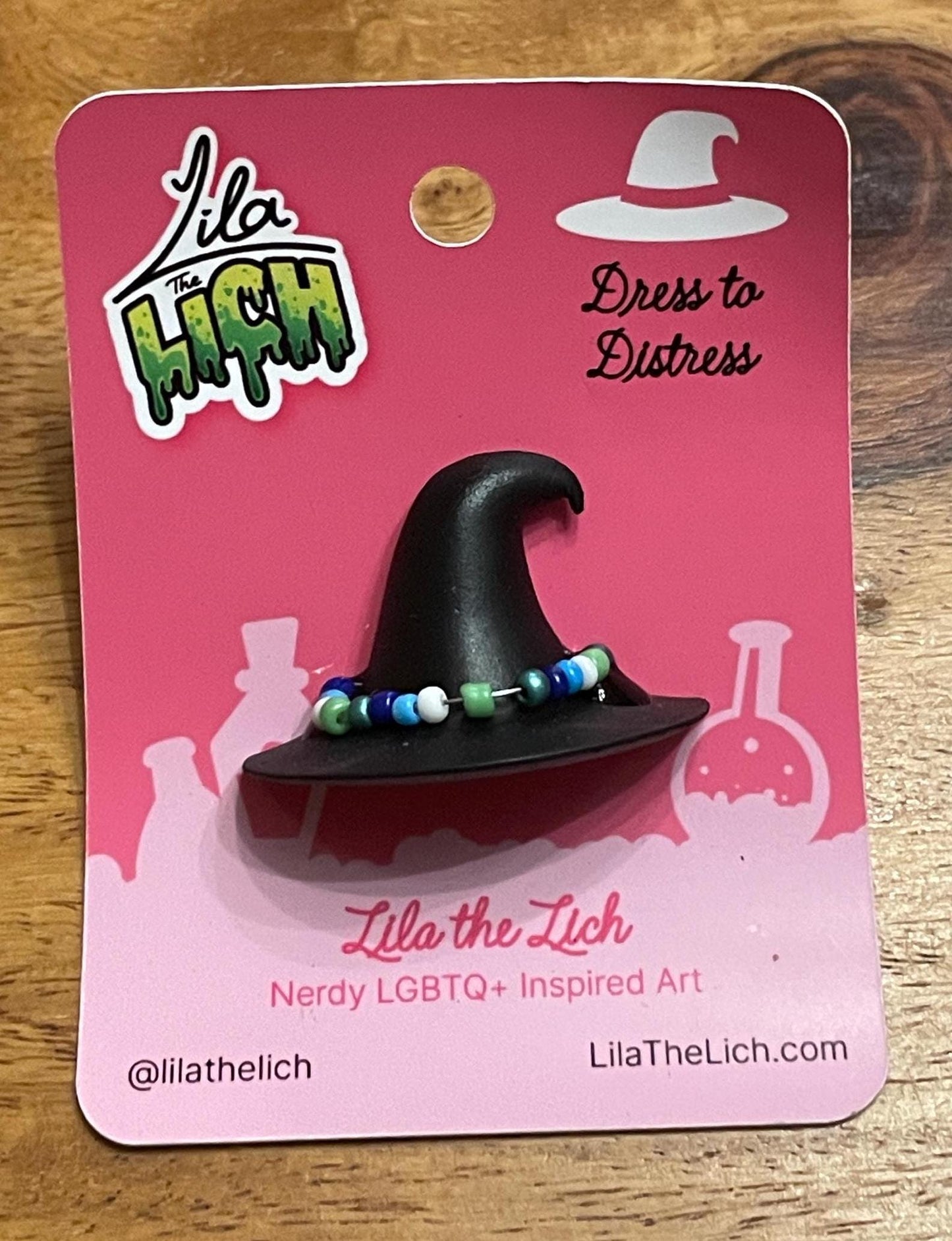 Witch Hat Pride Pins