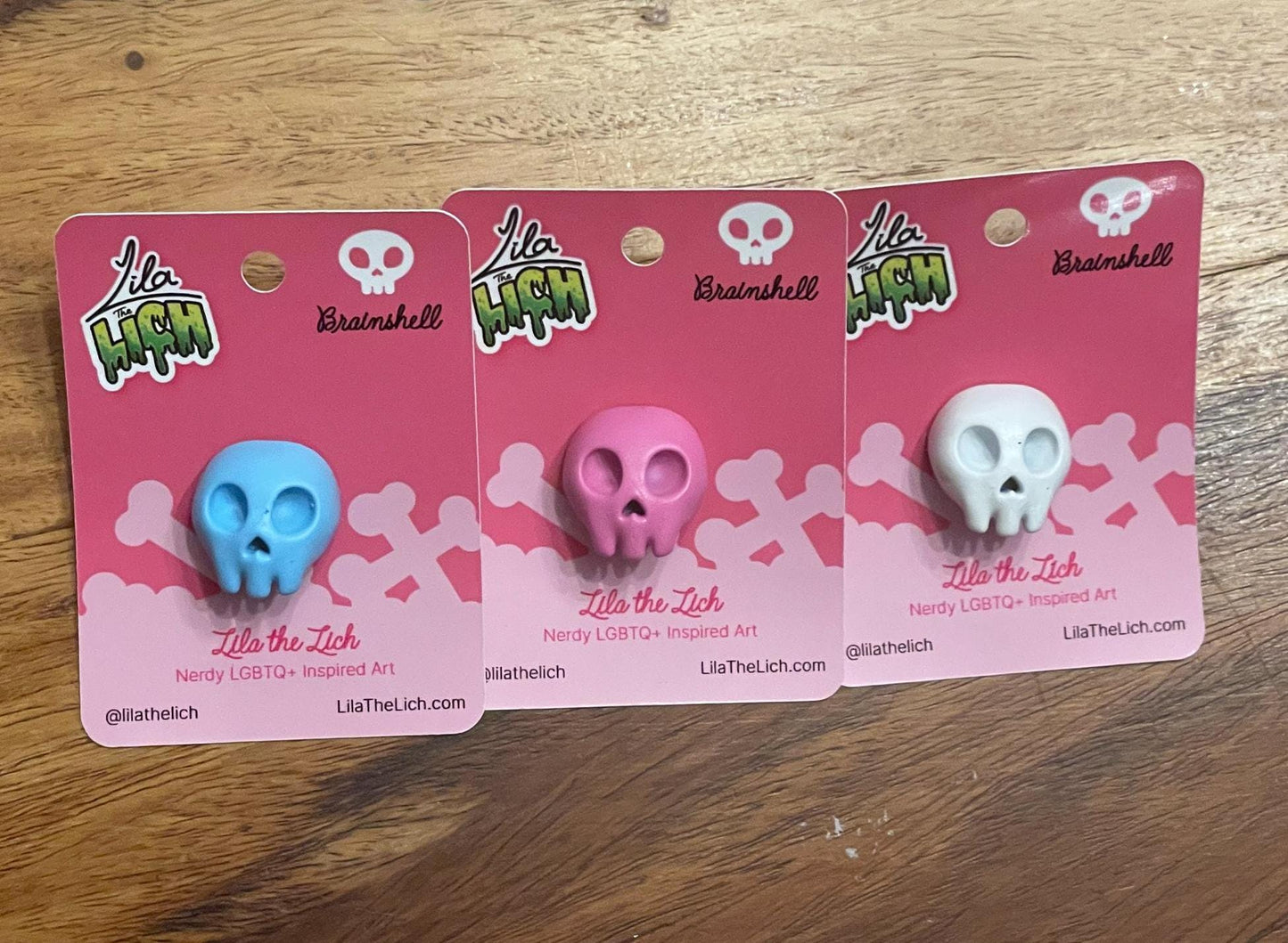 Skull Pride Pins