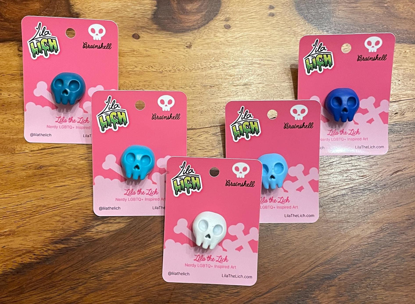 Skull Pride Pins