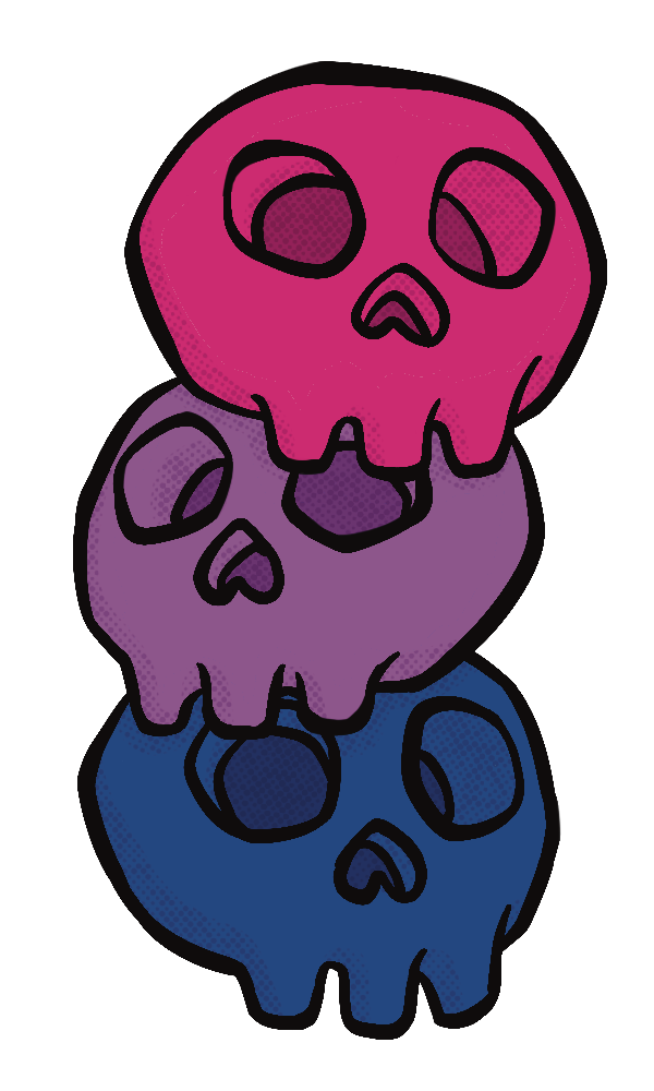 Pride Skulls | Sticker