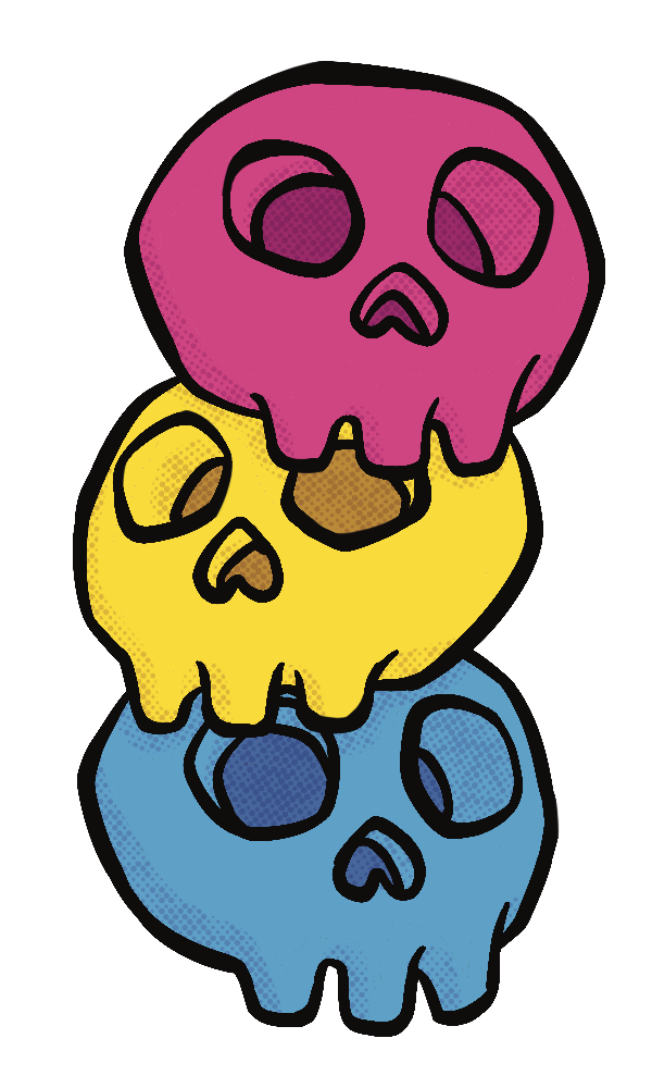 Pride Skulls | Sticker