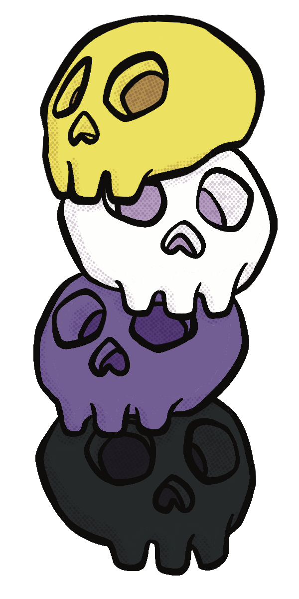 Pride Skulls | Sticker