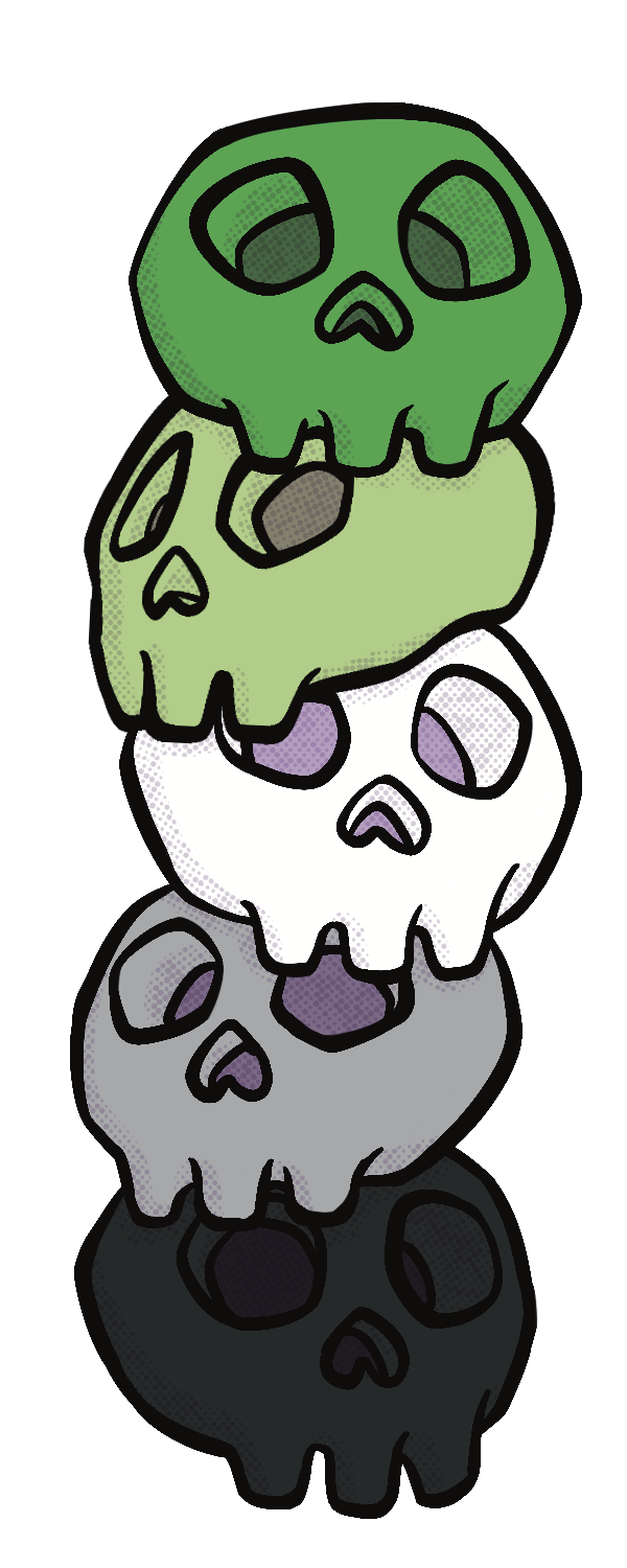 Pride Skulls | Sticker