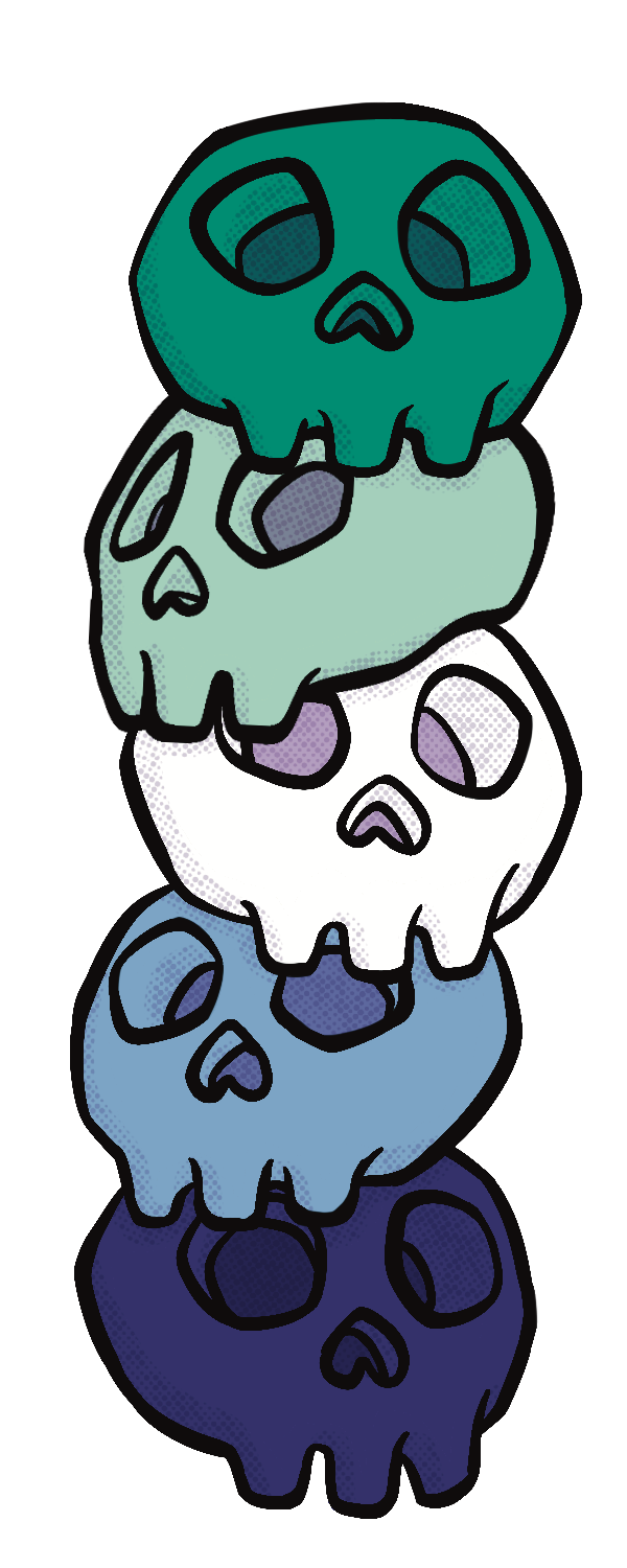 Pride Skulls | Sticker